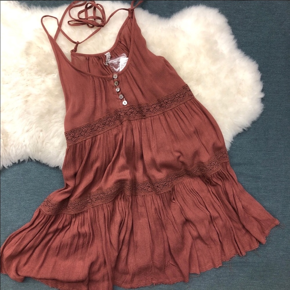 Free People flowy BOHO dress